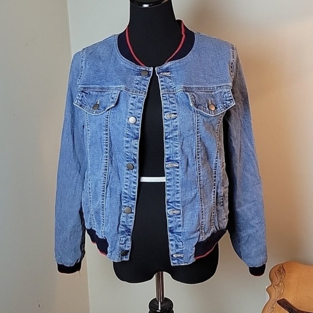 Vintage Union Bay denim 90s cargo street style jacket